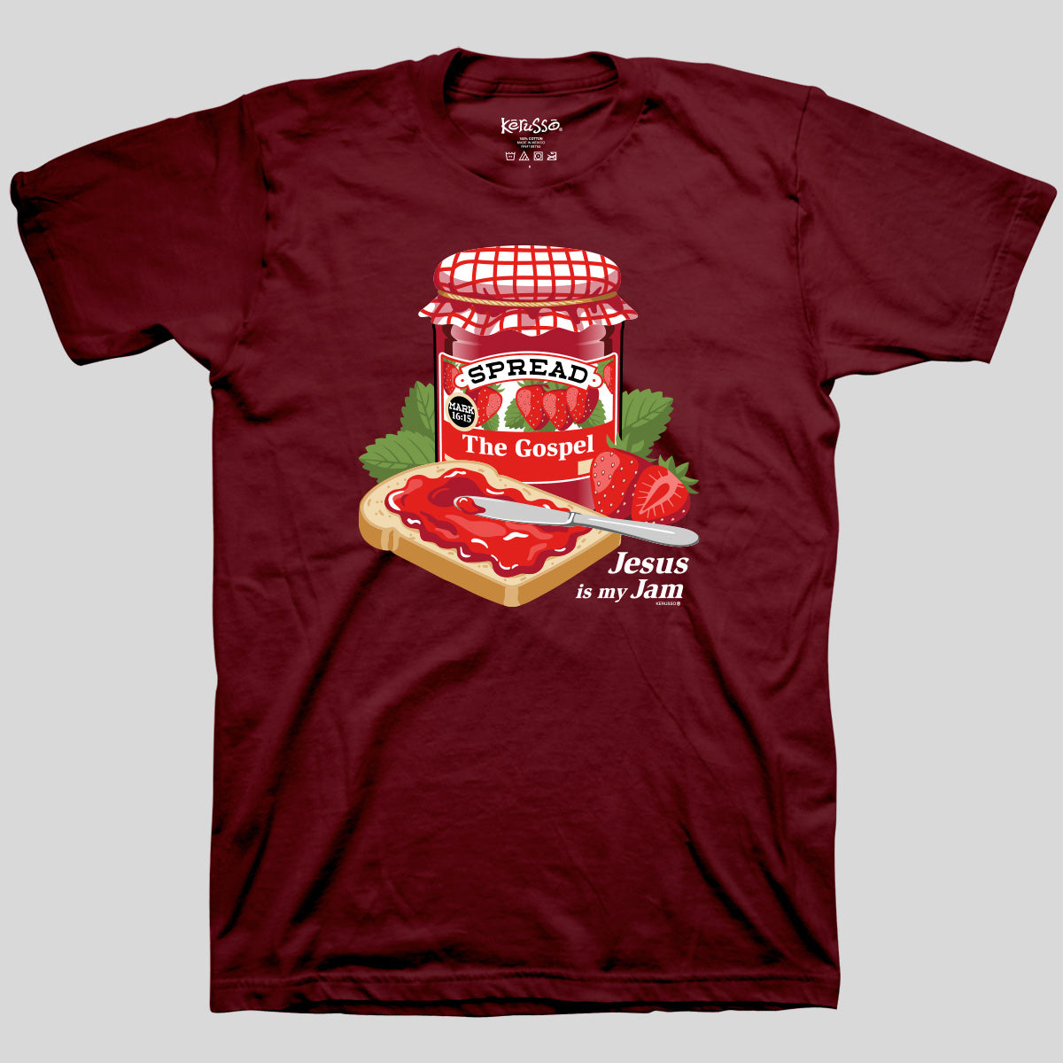 Kerusso Womens T-Shirt Jam Main image