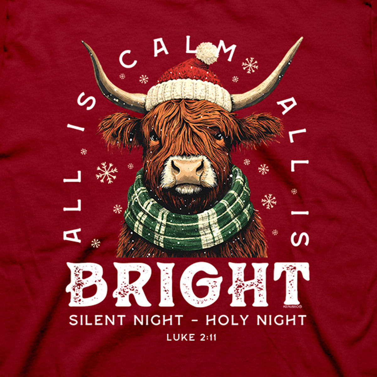 Kerusso Christmas T-Shirt Bright