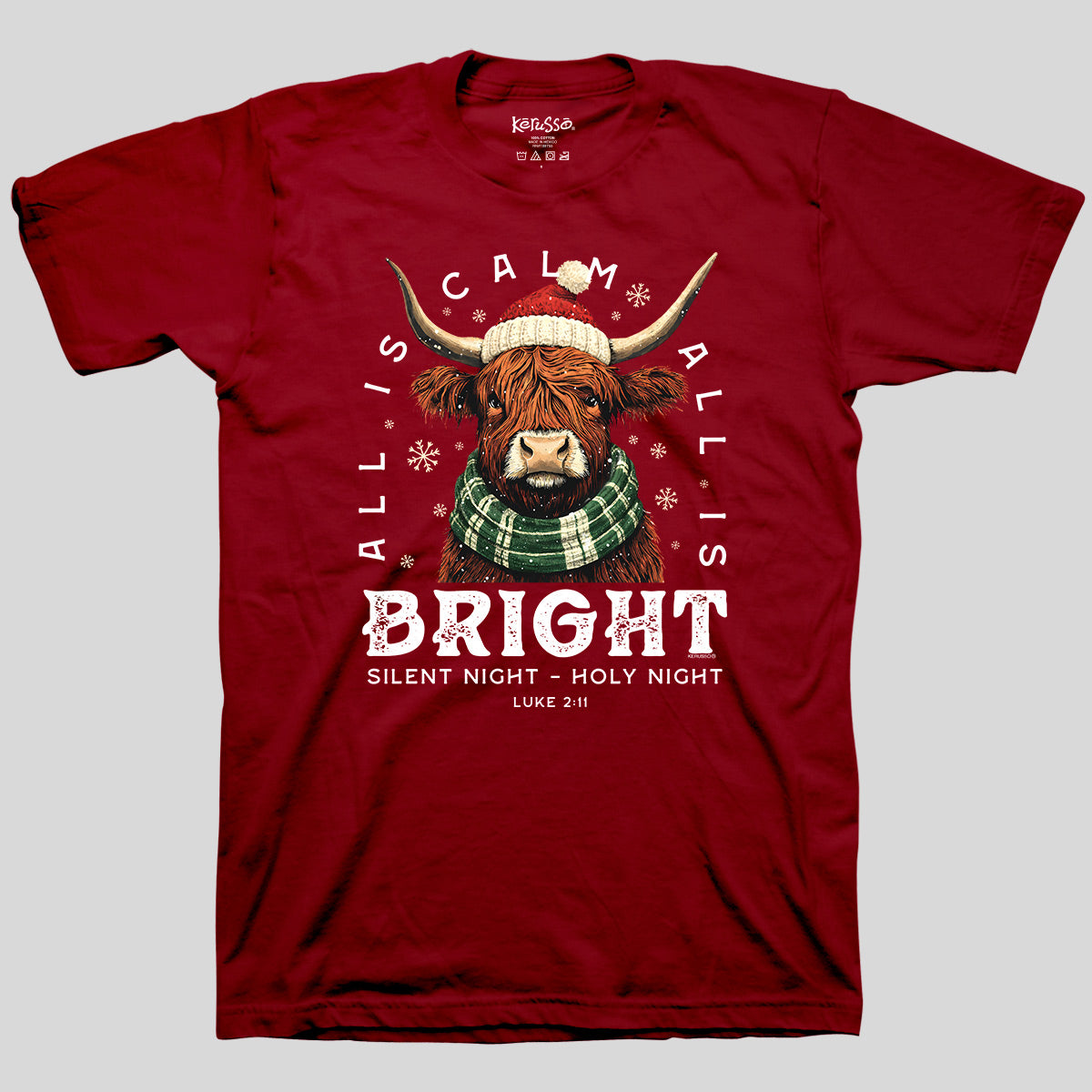 Kerusso Christmas T-Shirt Bright