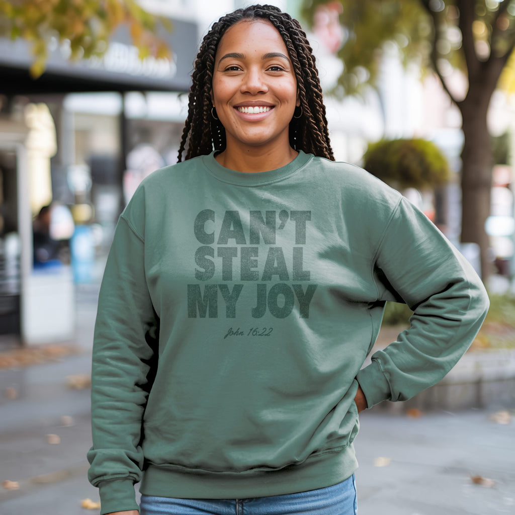 Kerusso Womens Sweatshirt Can't Steal Joy