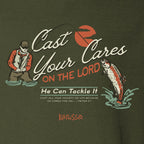 Kerusso Mens Sweatshirt Cast Your Cares