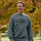 Kerusso Mens Sweatshirt Victory In Jesus