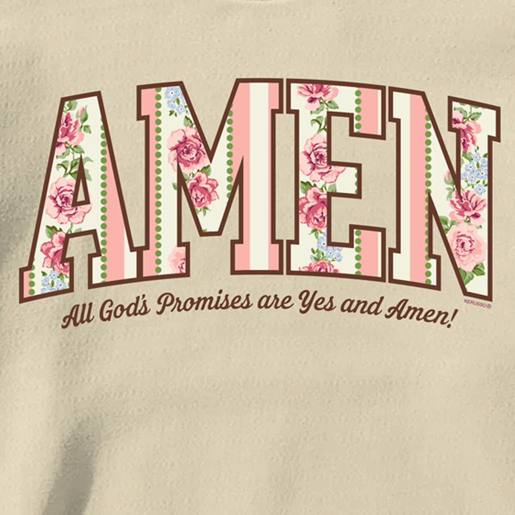 Kerusso Womens Sweatshirt Amen
