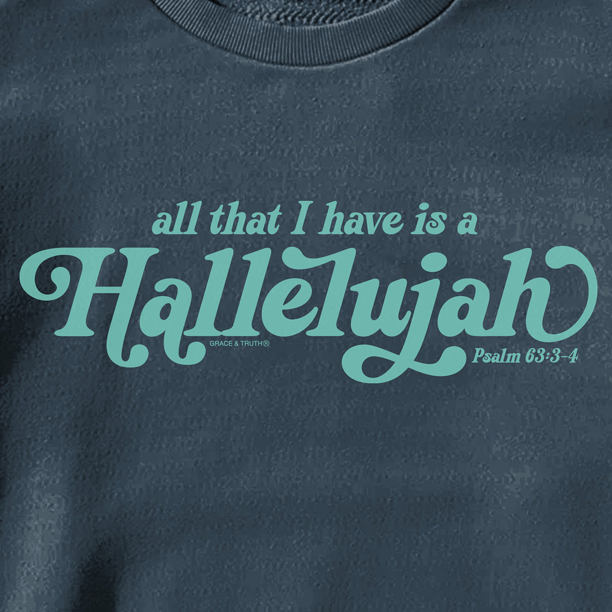 Kerusso Womens Sweatshirt Hallelujah Secondary image