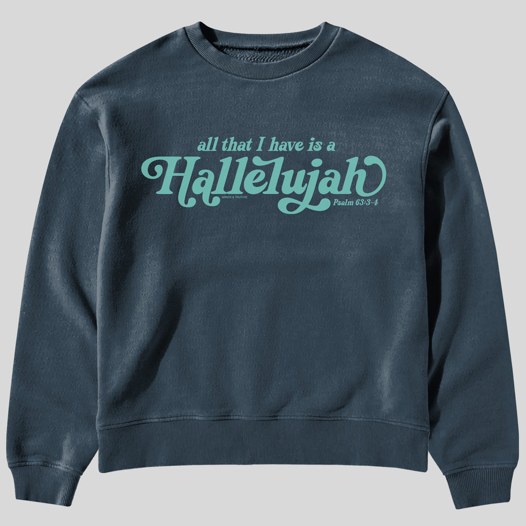 Kerusso Womens Sweatshirt Hallelujah