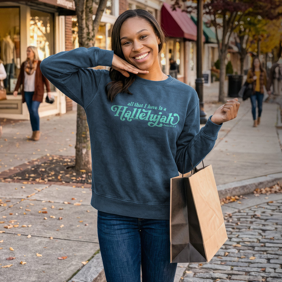 Kerusso Womens Sweatshirt Hallelujah