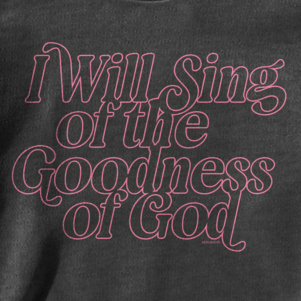 Kerusso Womens Sweatshirt I Will Sing