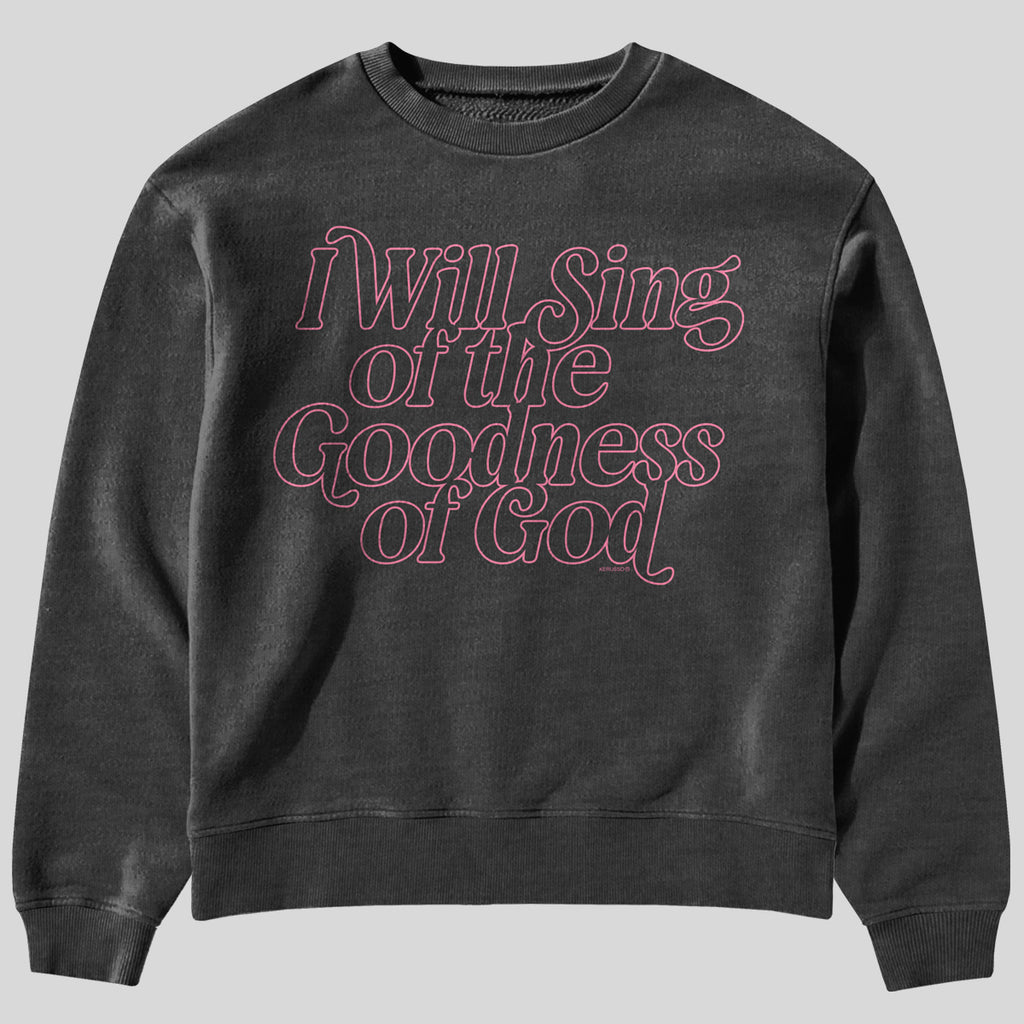 Kerusso Womens Sweatshirt I Will Sing
