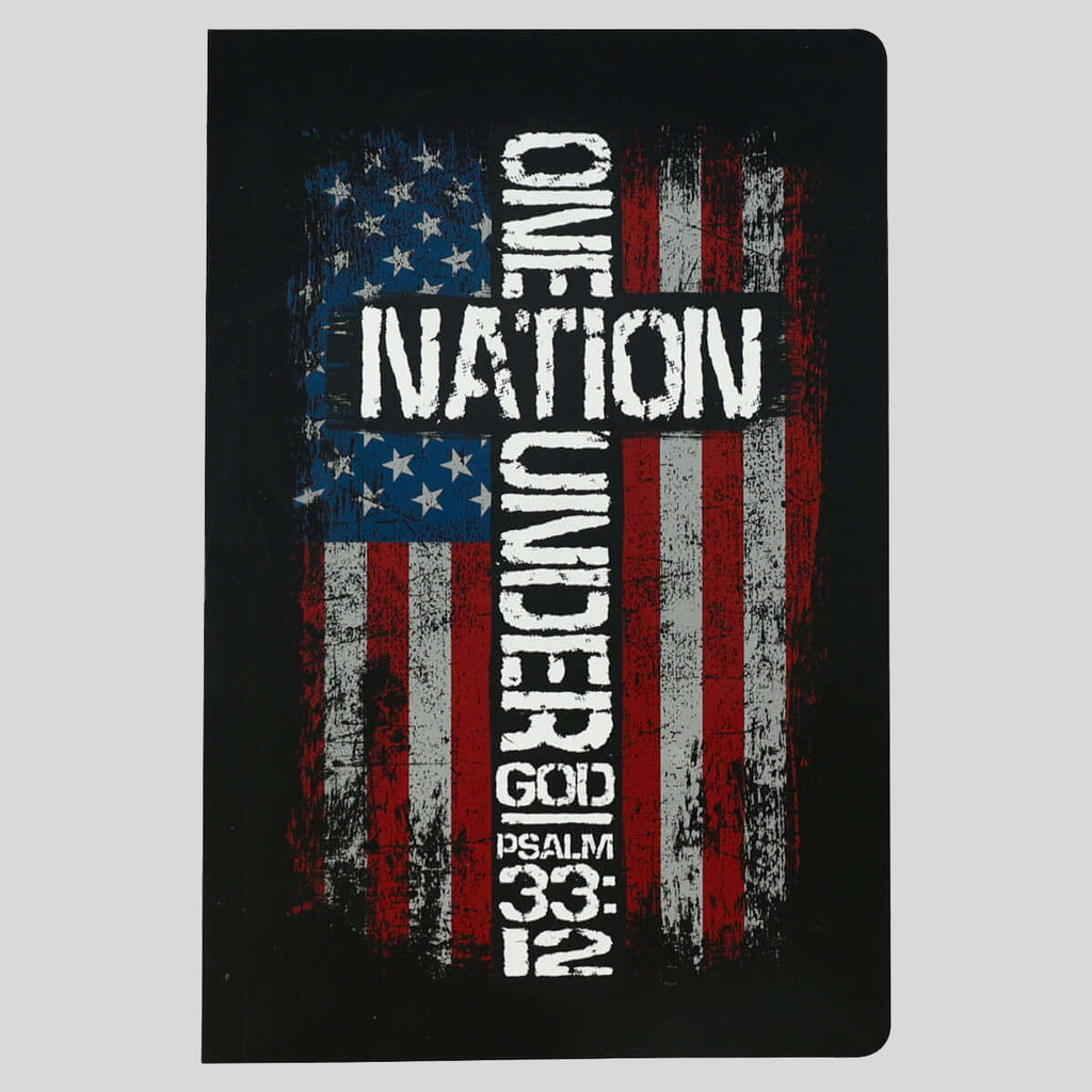 HOLD FAST Mens Paperback Journal One Nation Cross