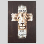 Kerusso Mens Paperback Journal Lion Cross
