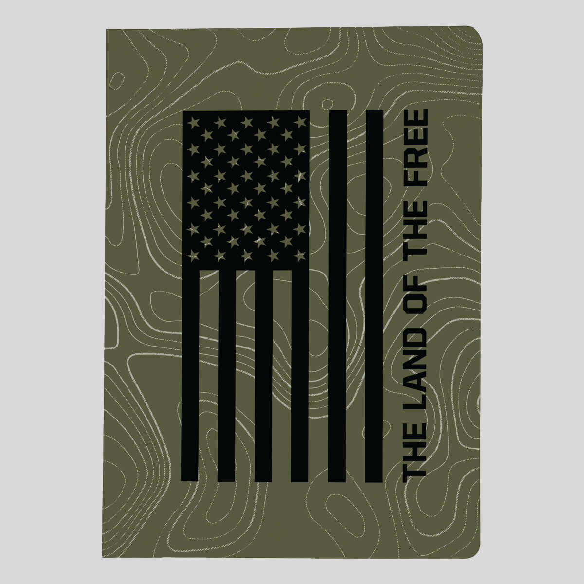 HOLD FAST Mens Paperback Journal LOTF Topo Main image