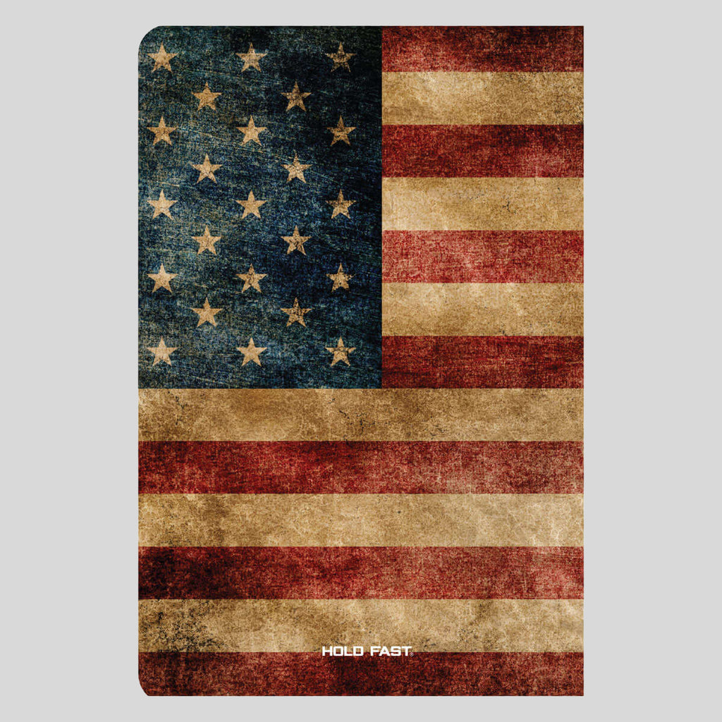 HOLD FAST Mens Paperback Journal In God We Trust