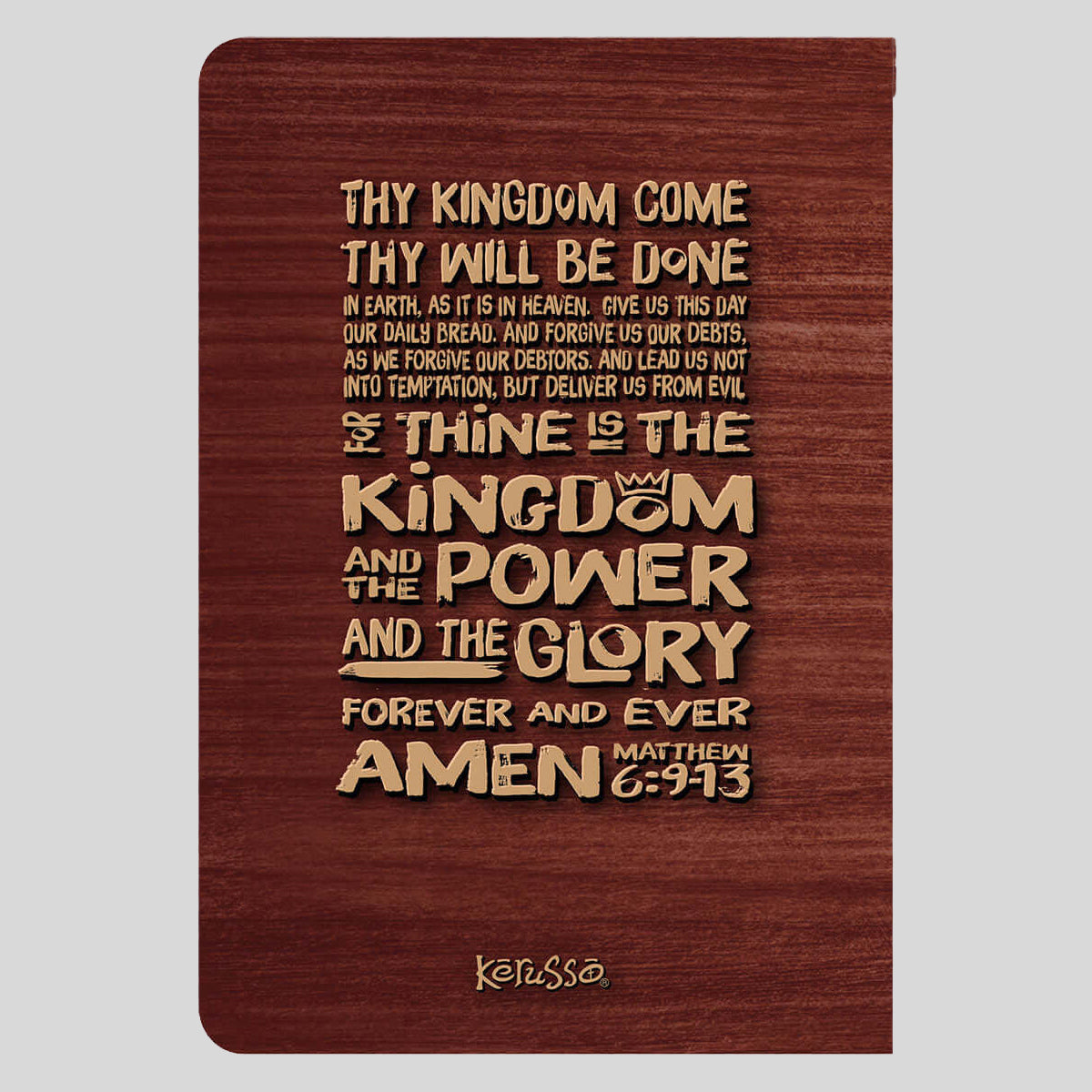 Kerusso Mens Paperback Journal Lords Prayer Secondary image