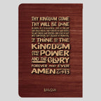 Kerusso Mens Paperback Journal Lords Prayer