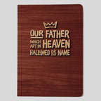 Kerusso Mens Paperback Journal Lords Prayer