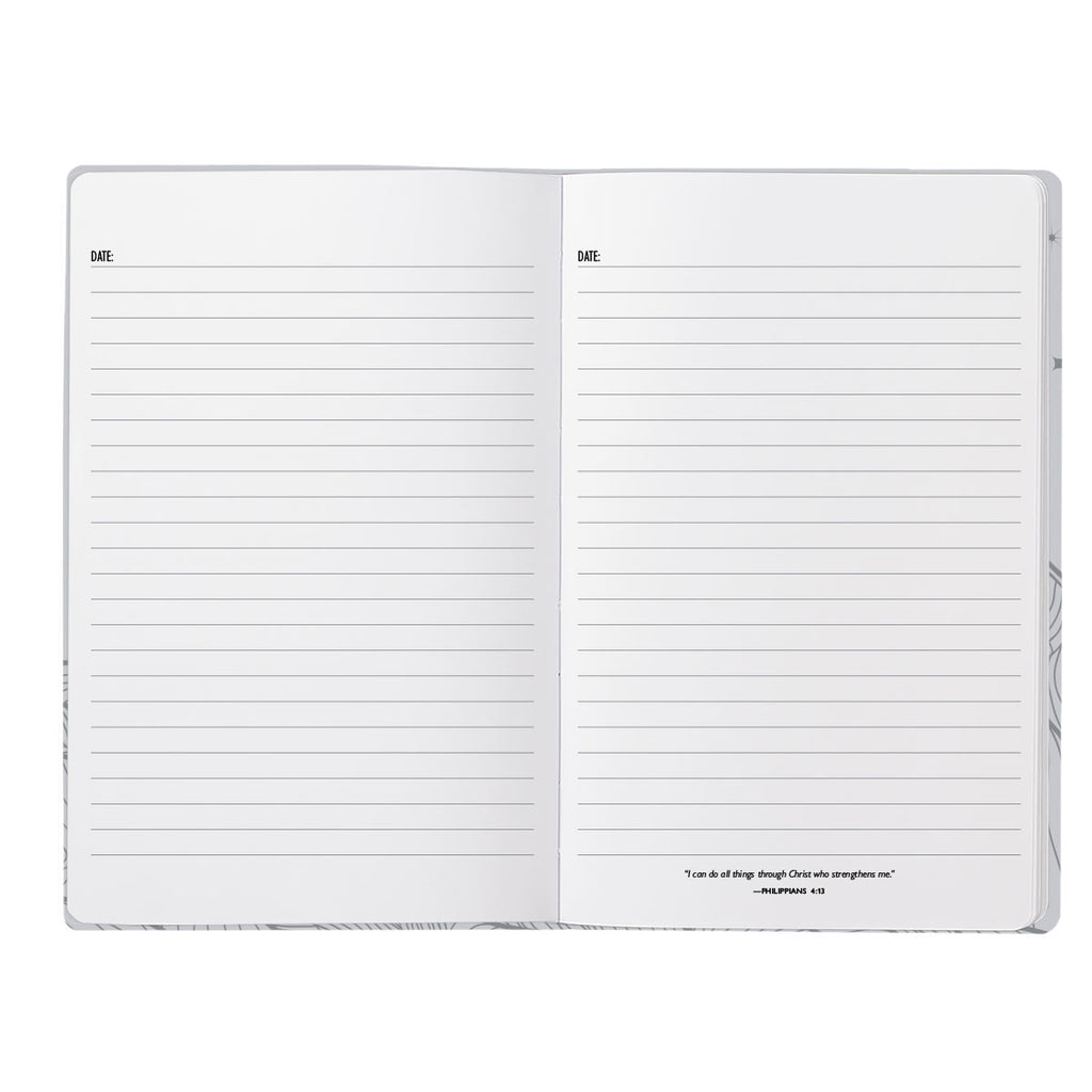 Kerusso Womens Faux Leather Journal My Help