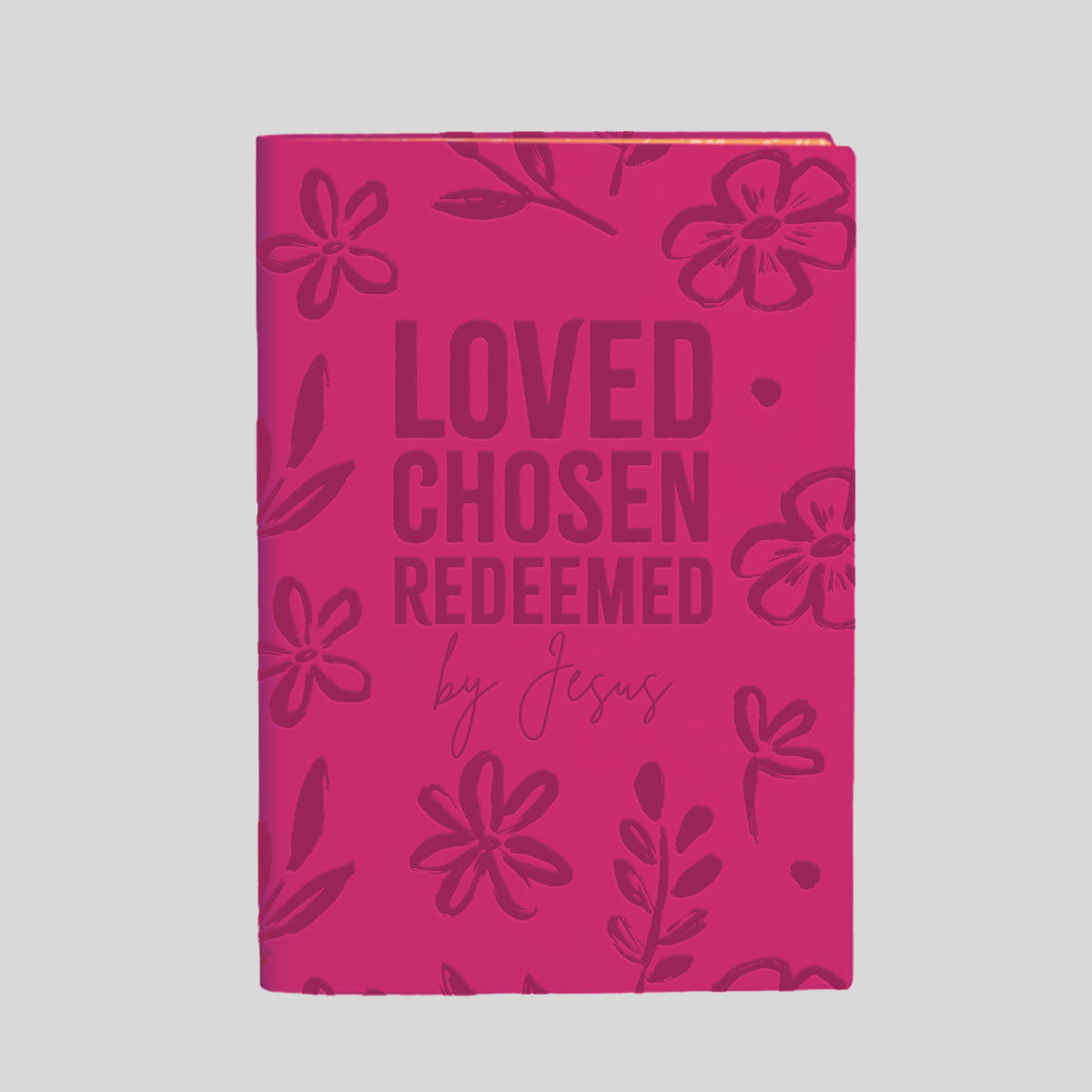 Kerusso Womens Faux Leather Journal Loved Chosen