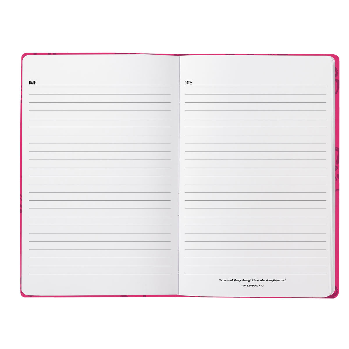 Kerusso Womens Faux Leather Journal Loved Chosen
