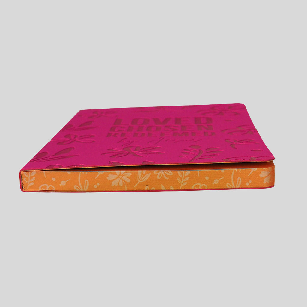 Kerusso Womens Faux Leather Journal Loved Chosen