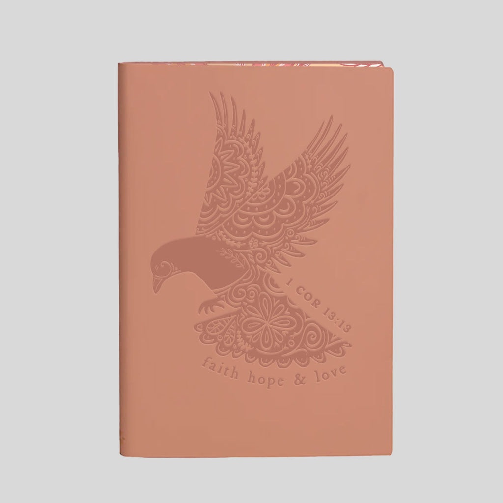 Kerusso Womens Faux Leather Journal FHL Dove