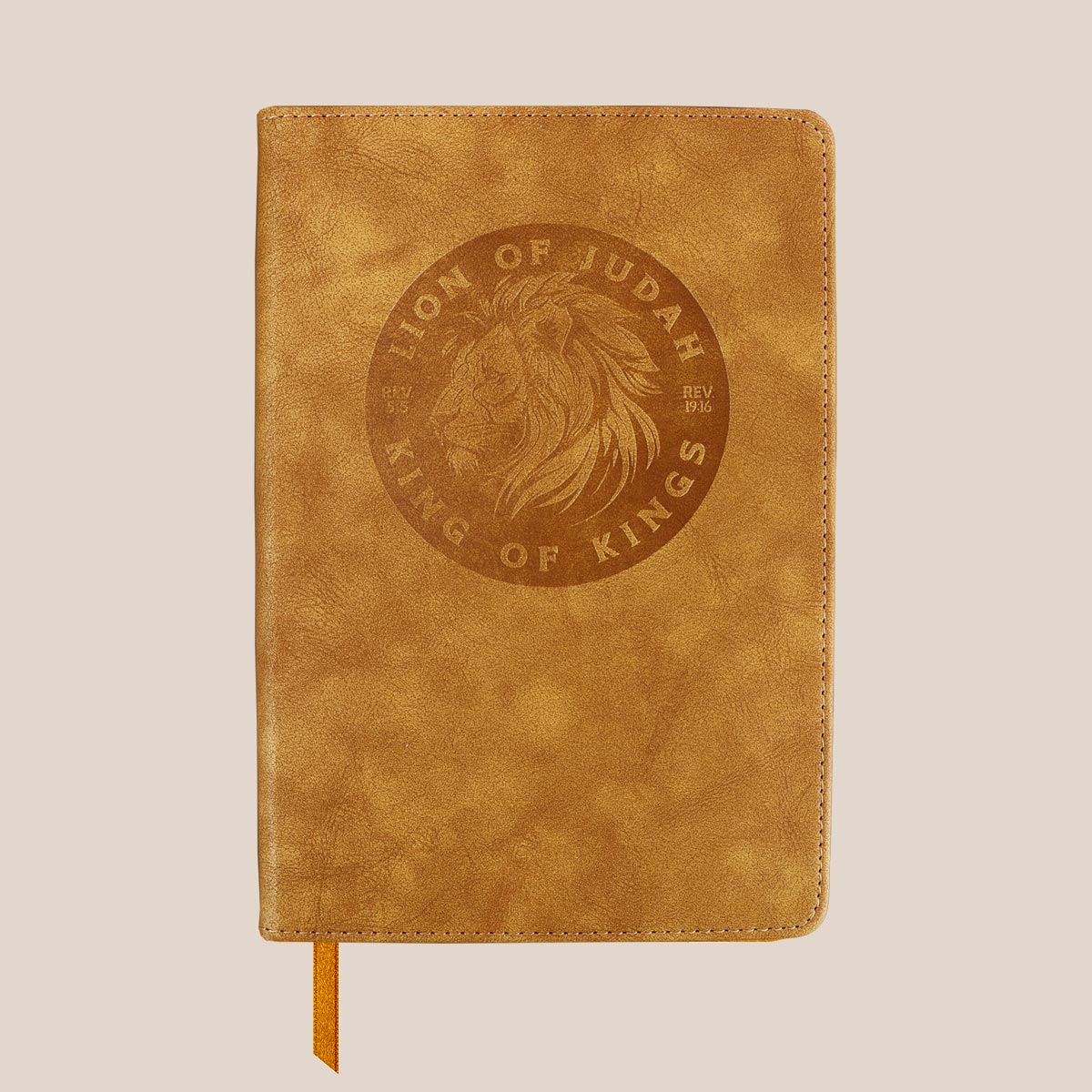 Kerusso Mens Leather Journal Lion Of Judah Main image