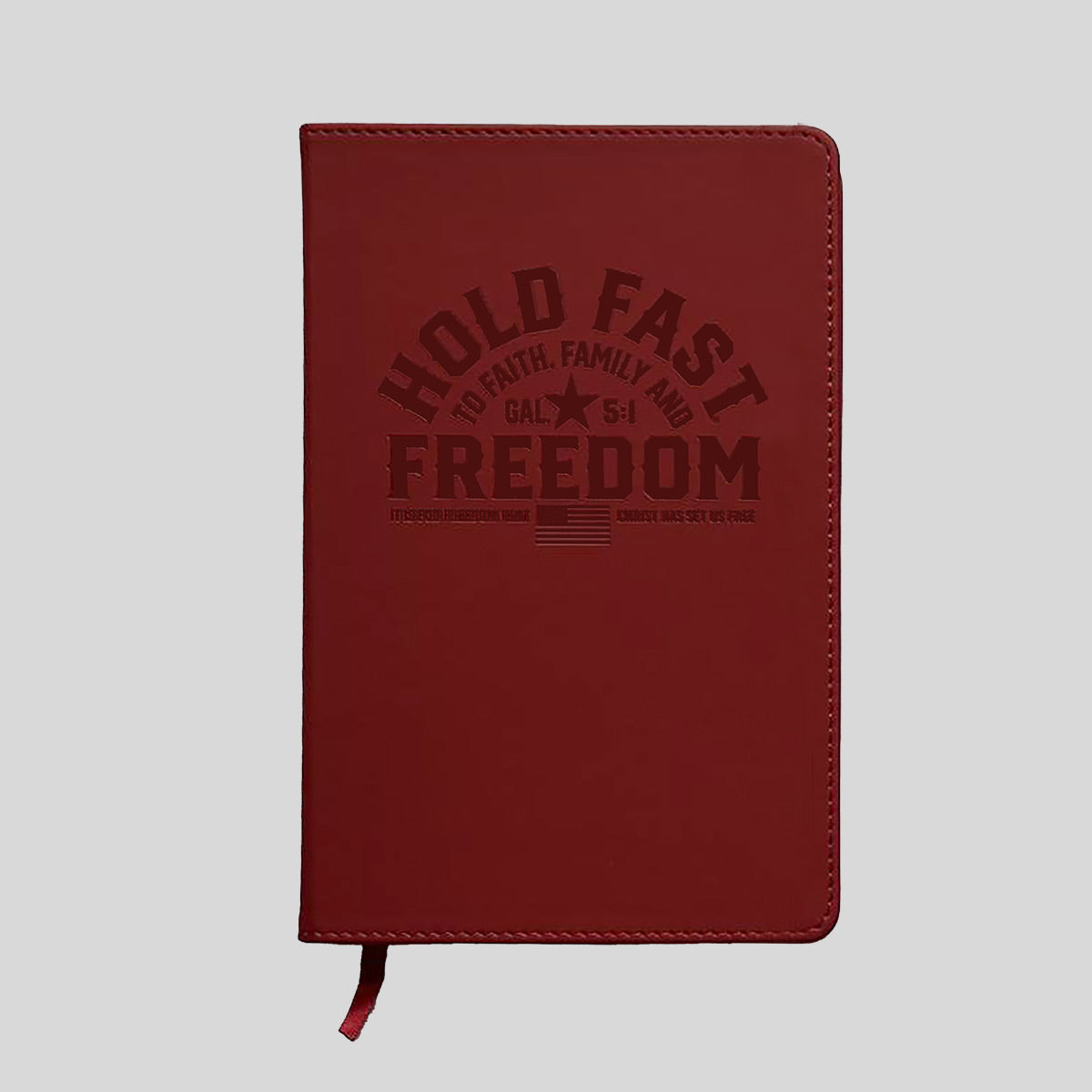 HOLD FAST Mens Leather Journal Strong
