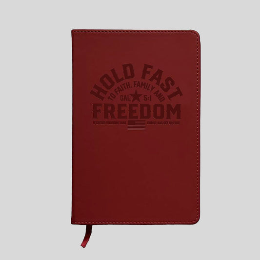 HOLD FAST Mens Leather Journal Strong