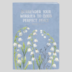 Kerusso Womens Faux Leather Journal Surrender Your Worries