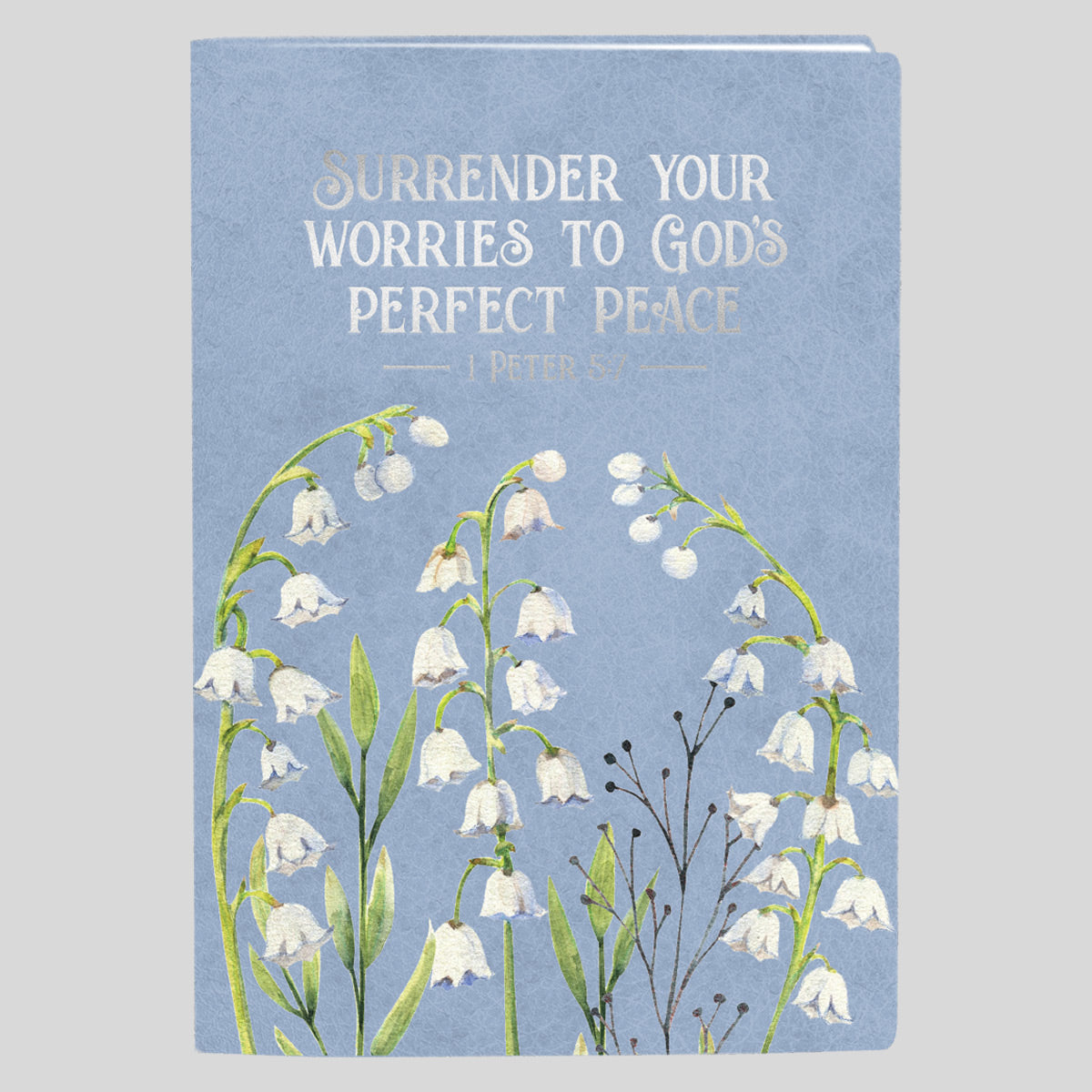 Kerusso Womens Faux Leather Journal Surrender Your Worries