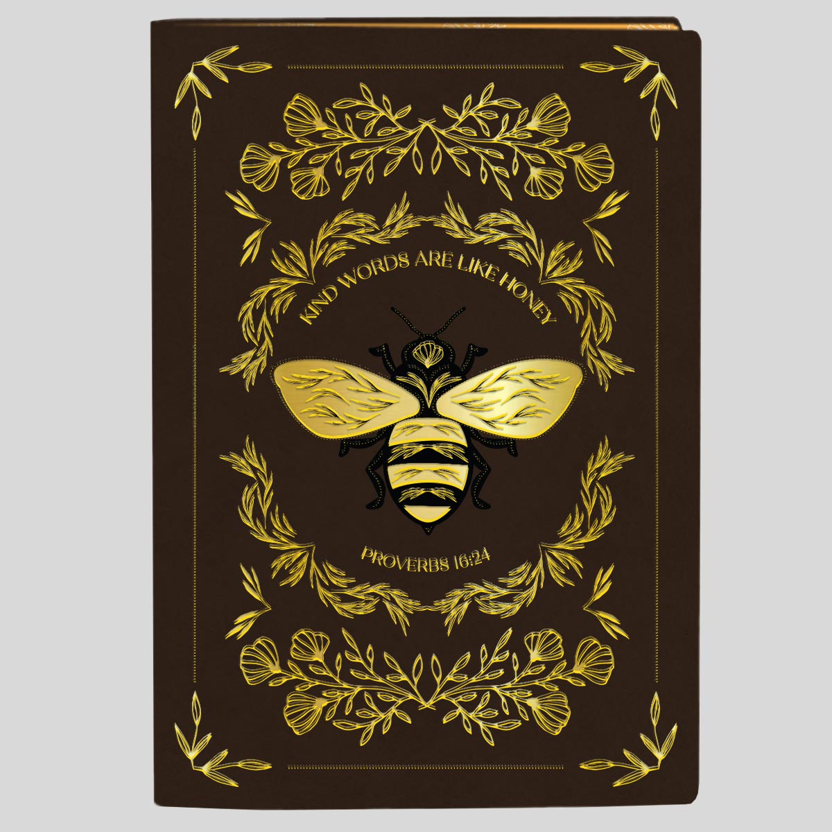 Kerusso Womens Faux Leather Journal Bee Main image