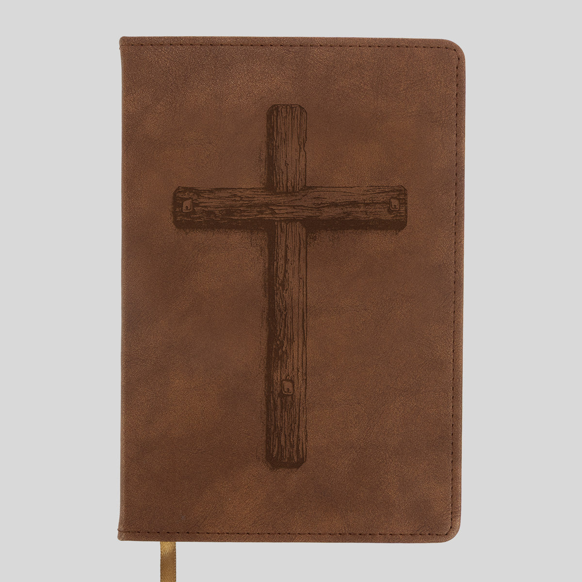 Kerusso Mens Faux Leather Journal The Cross