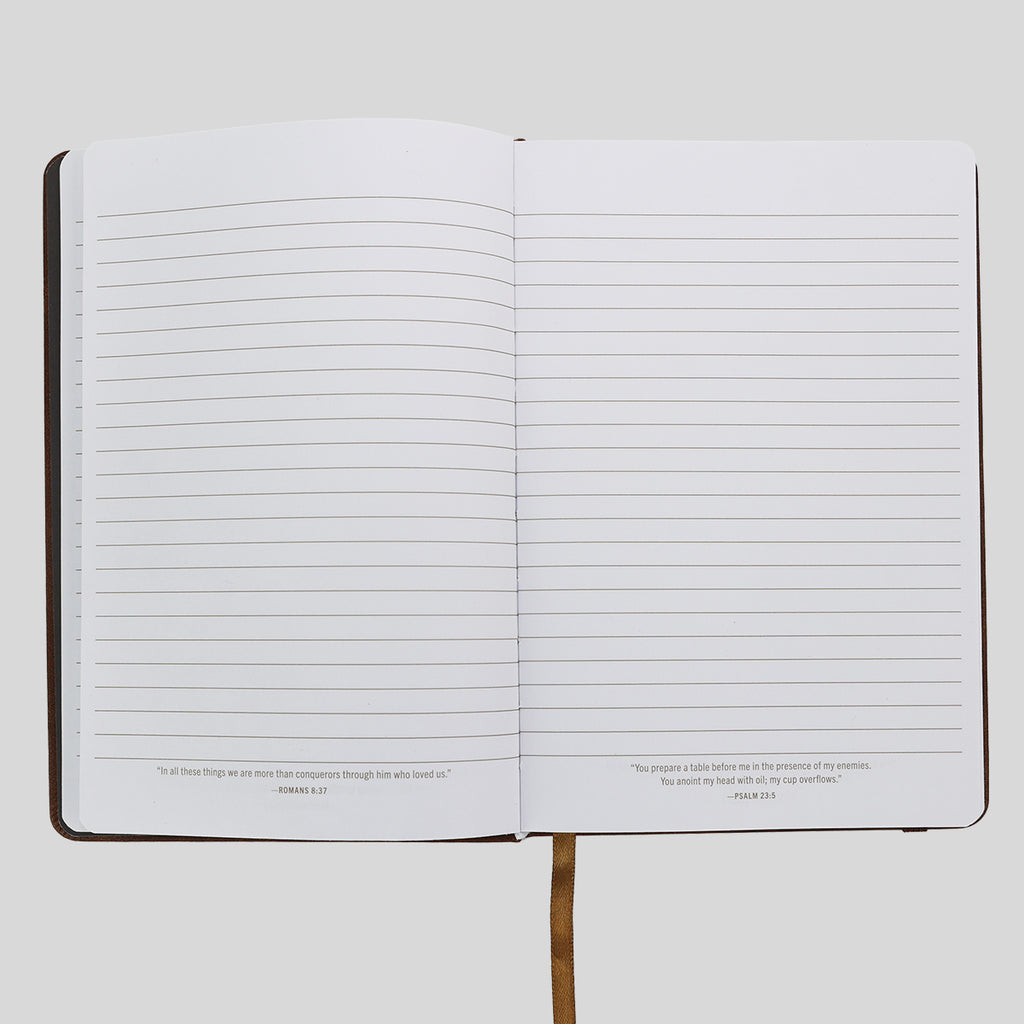 Kerusso Mens Faux Leather Journal The Cross