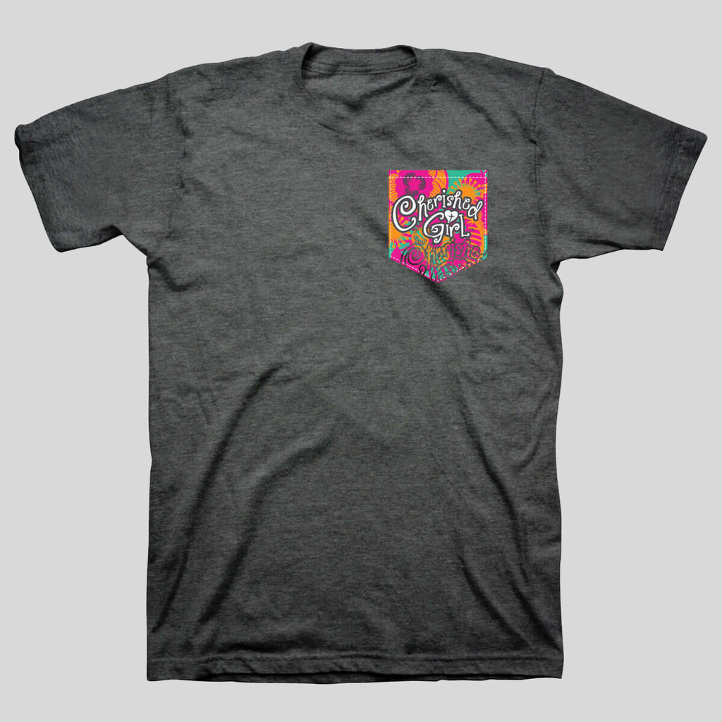 Cherished Girl Womens T-Shirt Big Faith