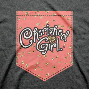 Cherished Girl Womens T-Shirt Cherished Feathers