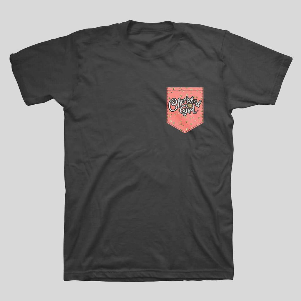 Cherished Girl Womens T-Shirt Cherished Feathers