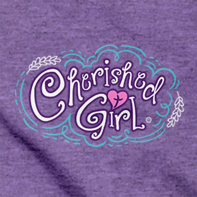 Cherished Girl Womens T-Shirt Through Christ