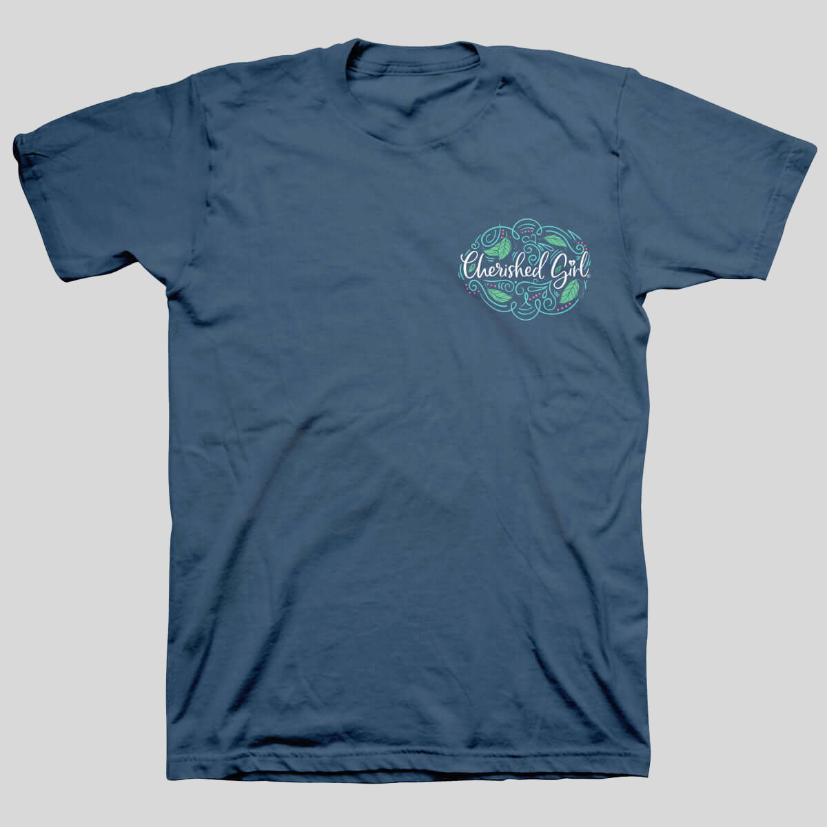 Cherished Girl Womens T-Shirt Trust In The Lord