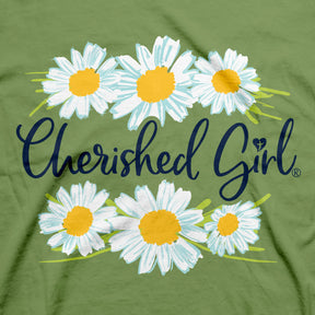 Cherished Girl Womens T-Shirt Many Blessings