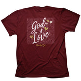 Cherished Girl Womens T-Shirt God Is Love