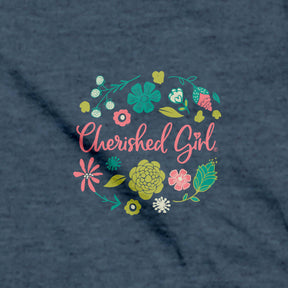 Cherished Girl Womens T-Shirt Joy