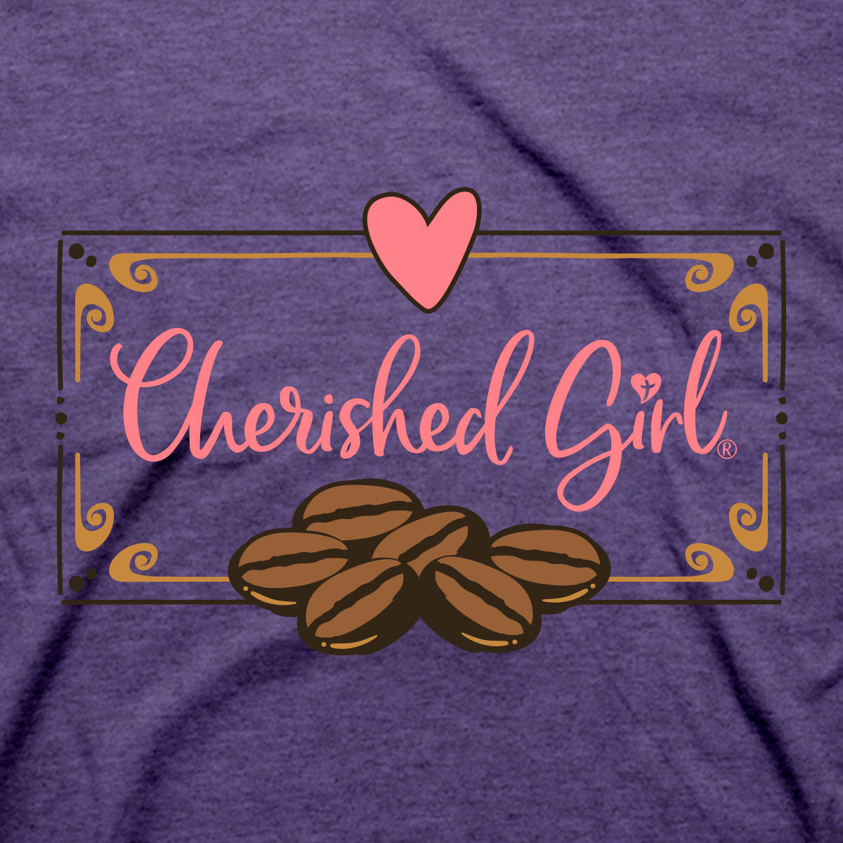 Cherished Girl Womens T-Shirt Overflowing Cup