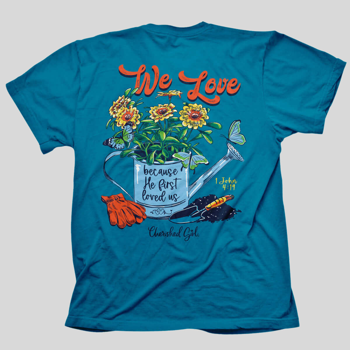 Cherished Girl Womens T-Shirt Gardening Main image