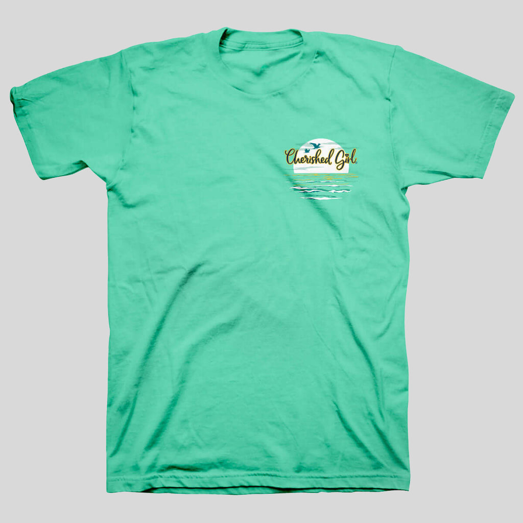 Cherished Girl Womens T-Shirt Be Still Know That I Am God