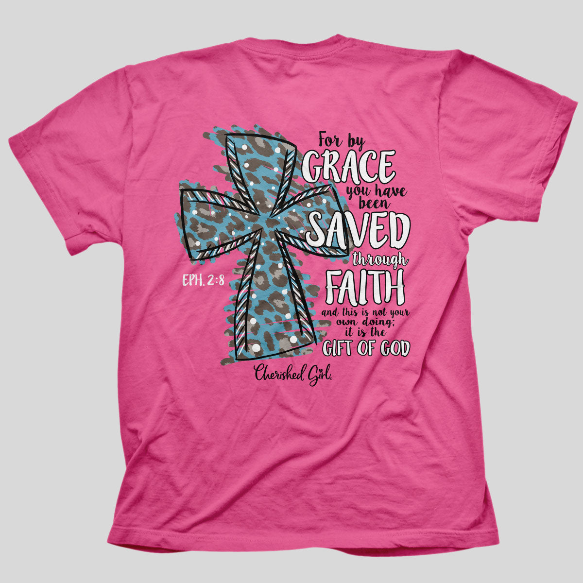 Cherished Girl Womens T-Shirt Gift Of God Main image