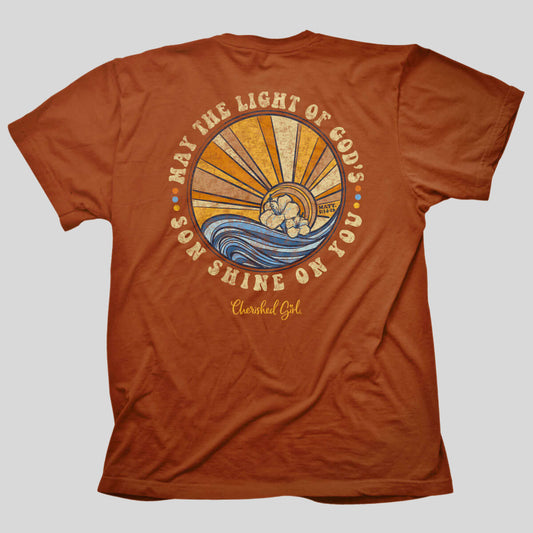 Cherished Girl Womens T-Shirt Son Shine