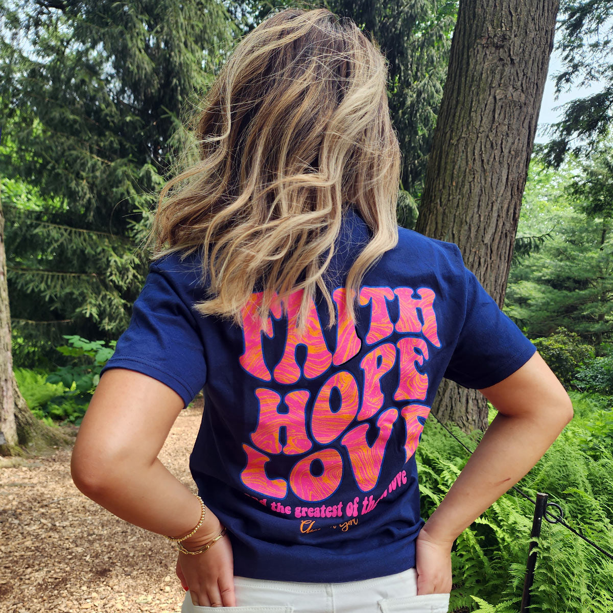 Cherished Girl Womens T-Shirt Groovy