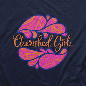 Cherished Girl Womens T-Shirt Groovy