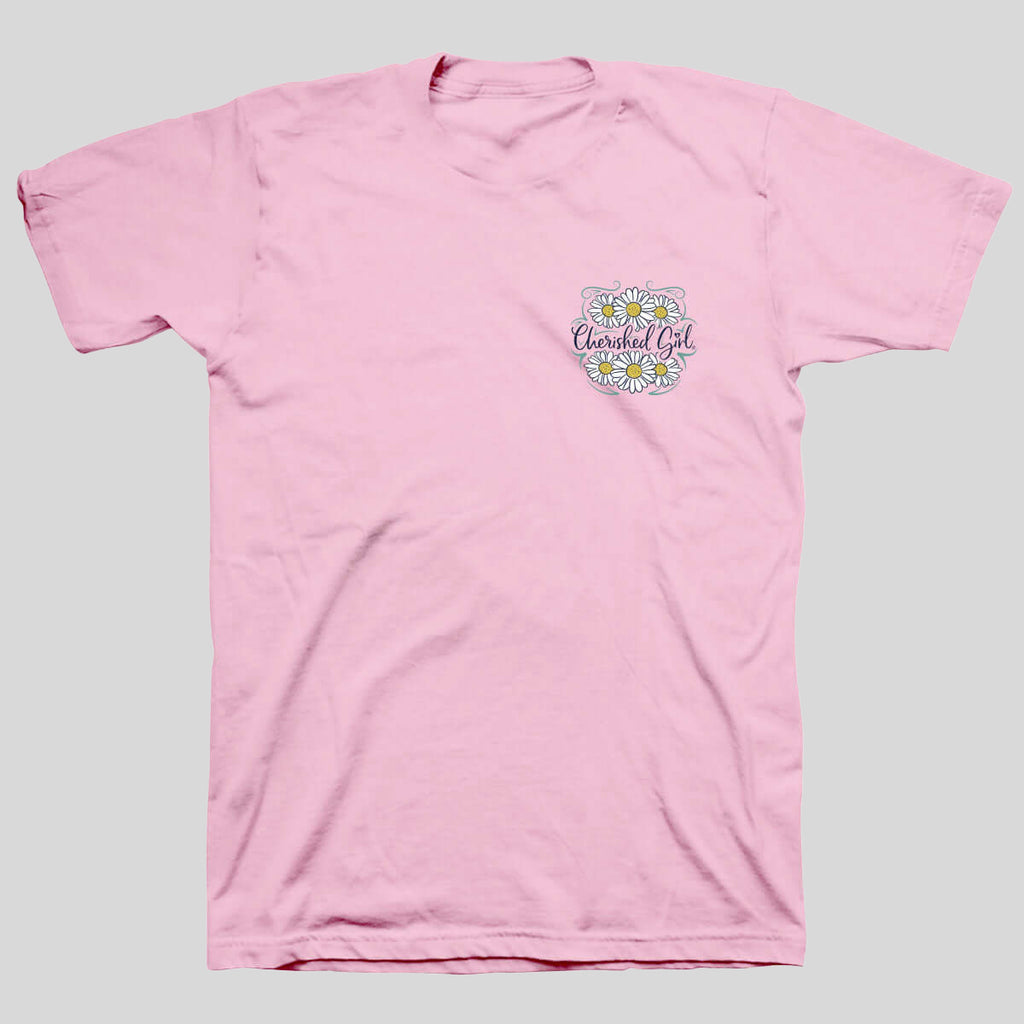 Cherished Girl Womens T-Shirt Strength Boots