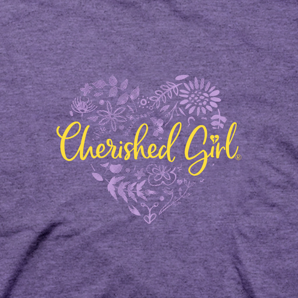 Cherished Girl® Womens T-Shirt Love Never Fails