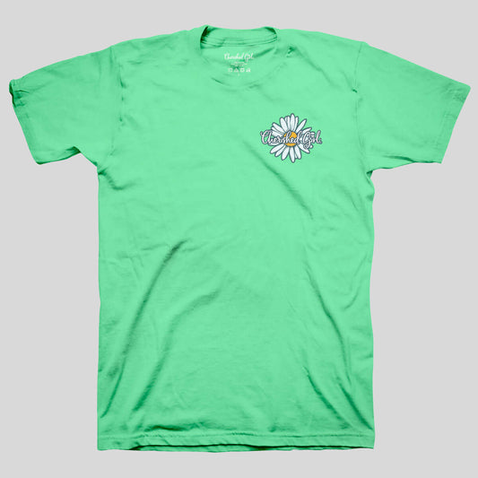 Cherished Girl Womens T-Shirt Wildflowers